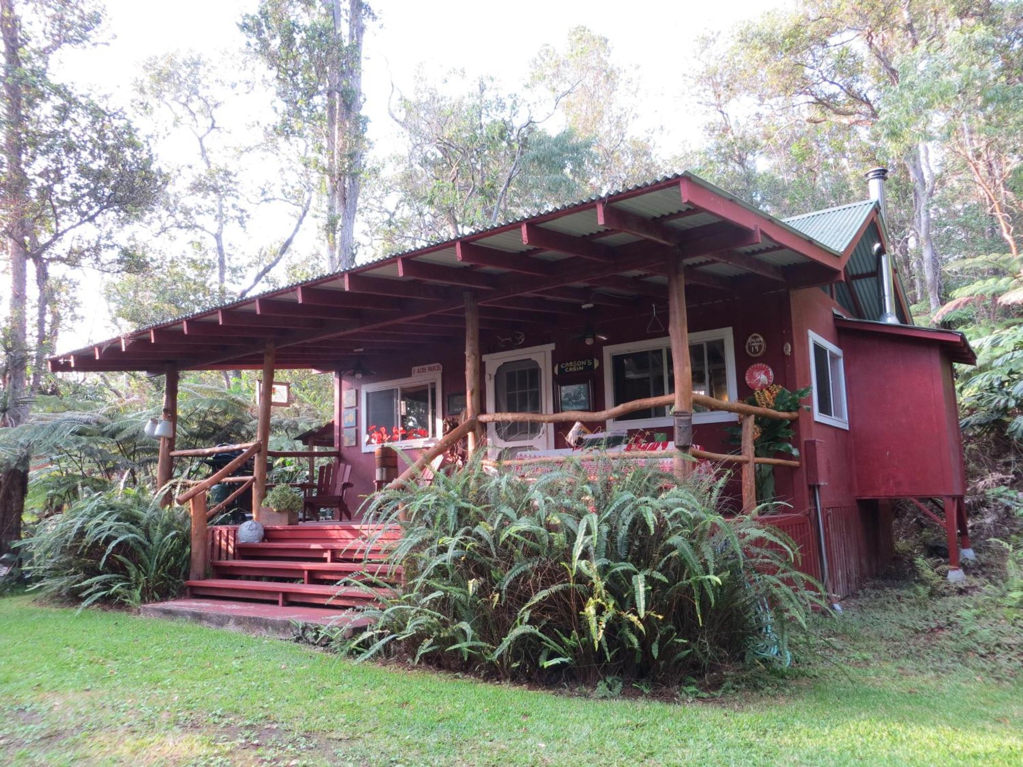 Carson'S Kaloko Mountain Cabin Kailua-Kona Esterno foto